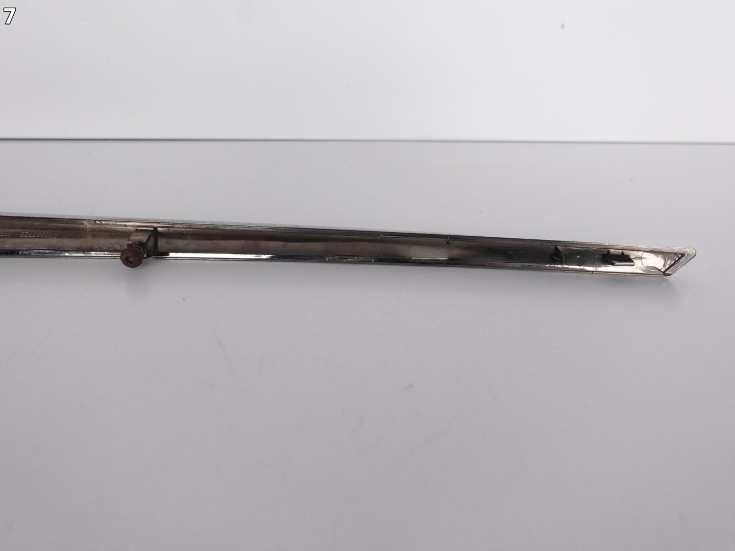 MASERATI GHIBLI 13- CHROM moulding bonnet rear part
