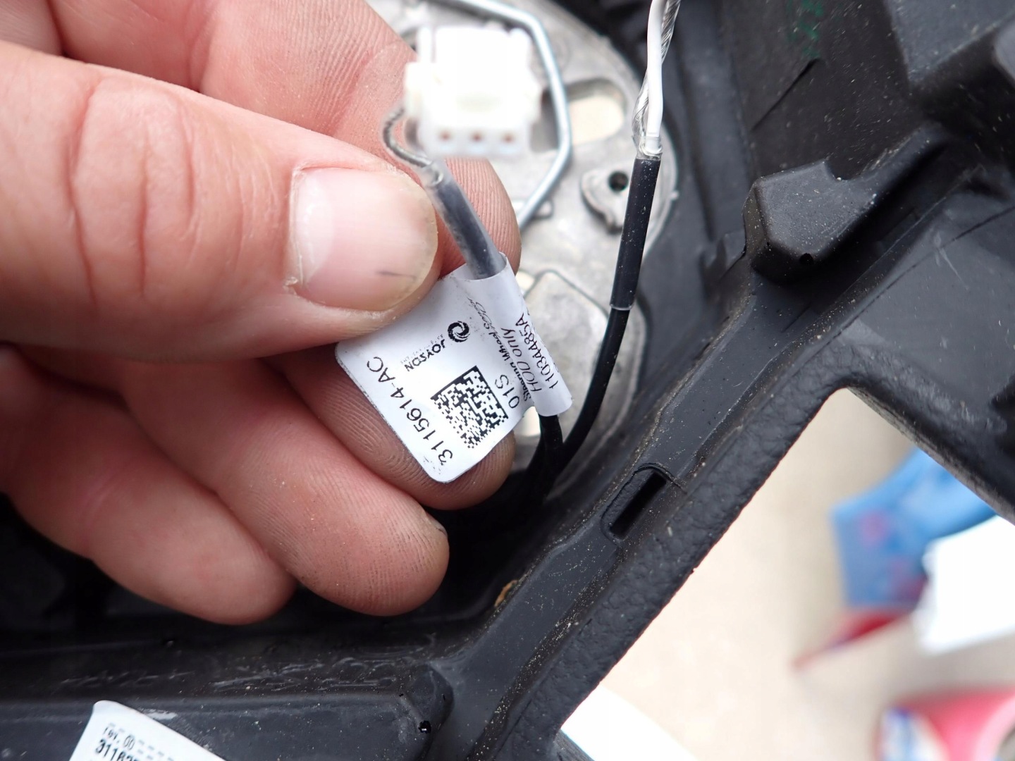 VW GOLF VIII 5H0 19- steering wheel, below with shifting