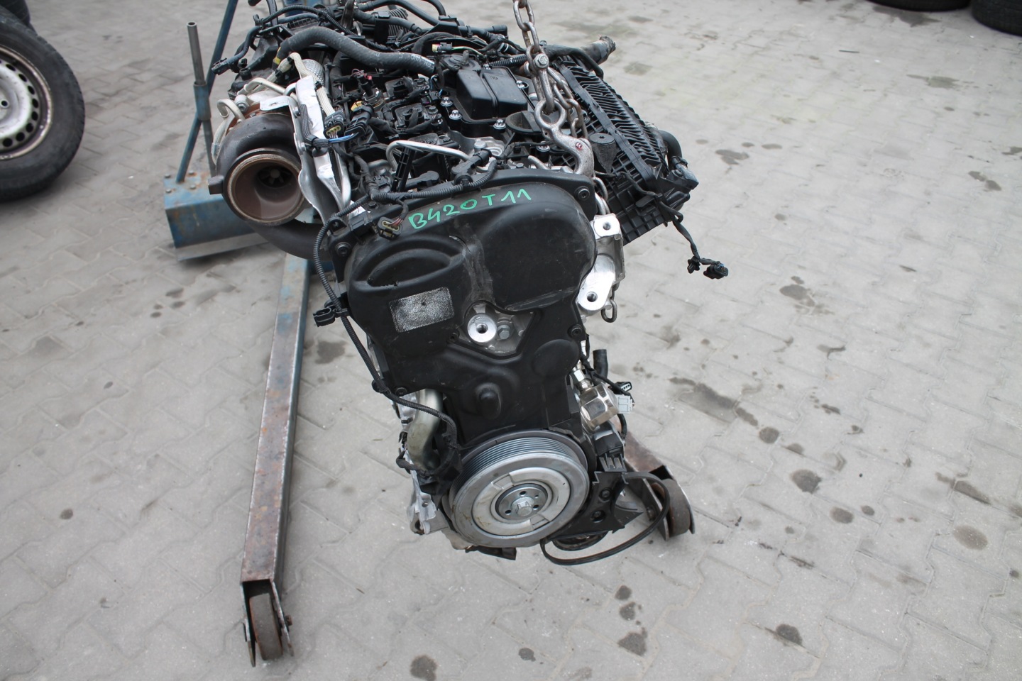 engine complete VOLVO B420T11 10 TYS KM