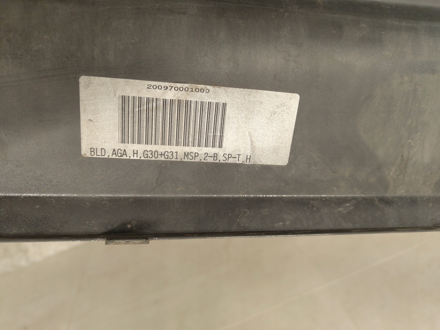 BMW 5 G30 diffúzor nárazníku záď m-packet 8064718 ODBLASKI