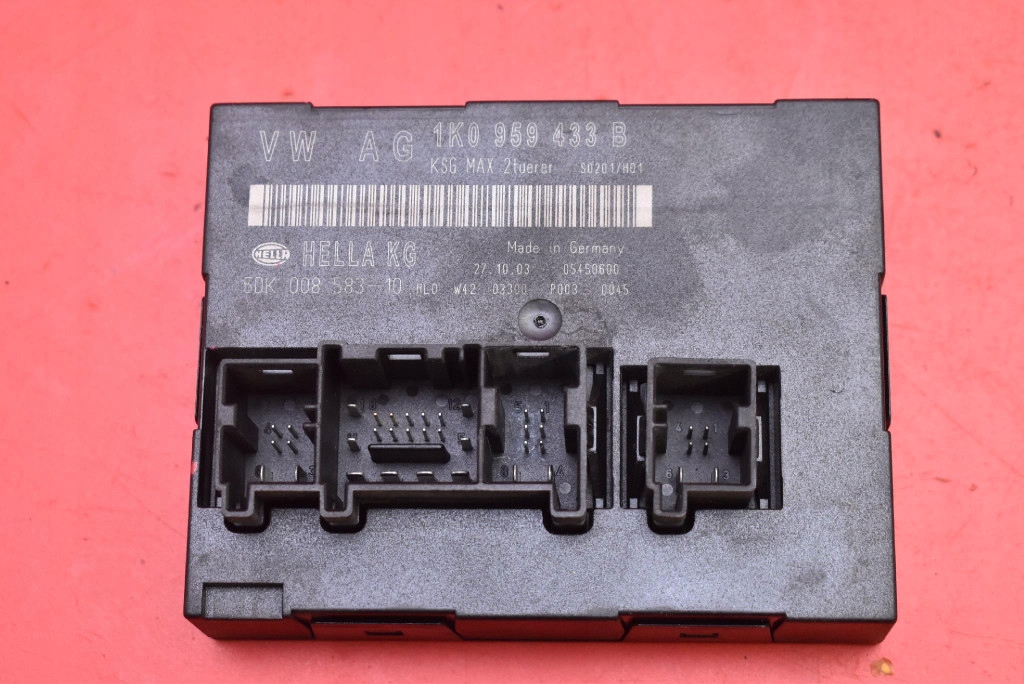 Unité commande confort 1K0959433B VW GOLF 5 V 1.9 TDI 105 KM 3D HB 03-09