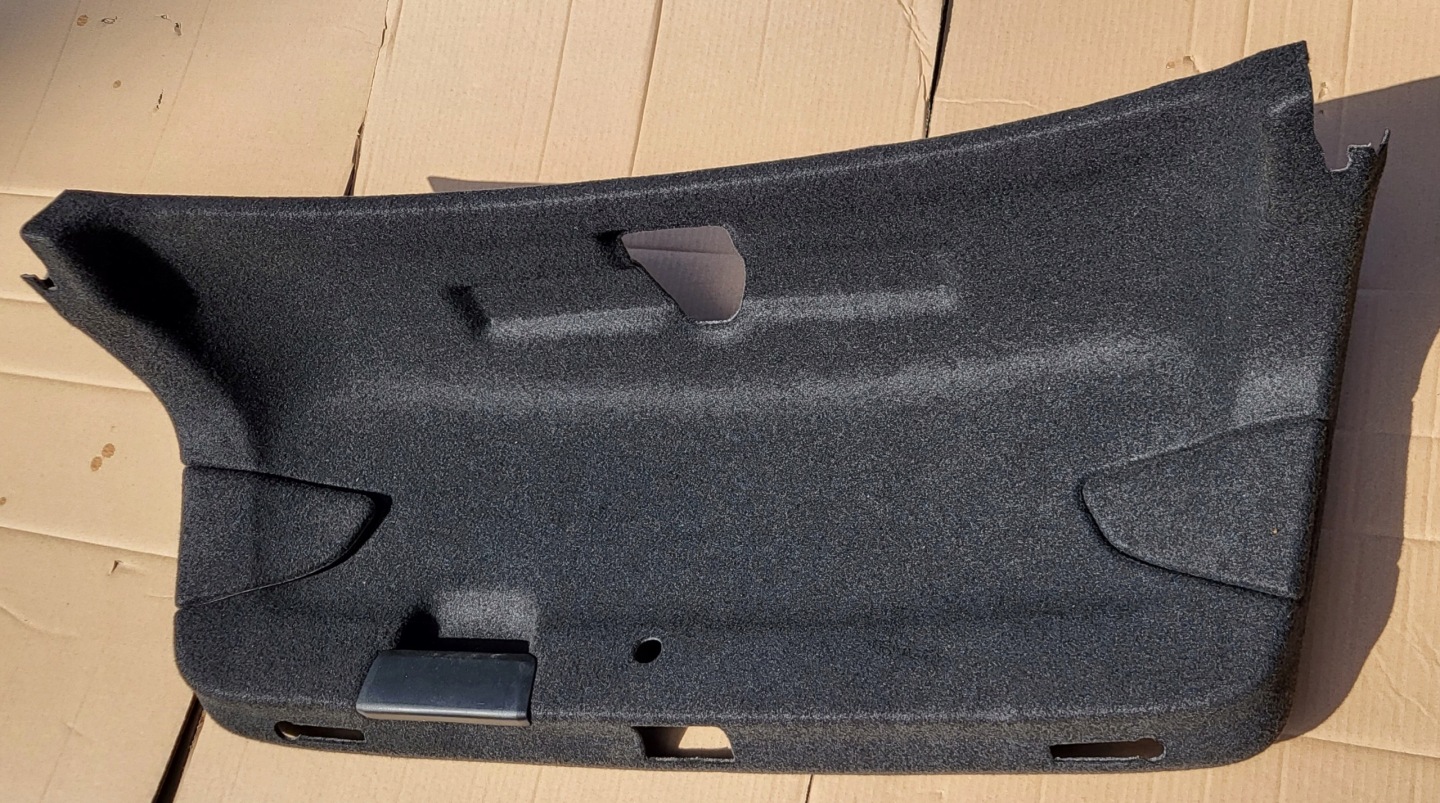 upholstery side bonnet rear part boot AUDI A4 B9 AVANT OE 8W5867975M