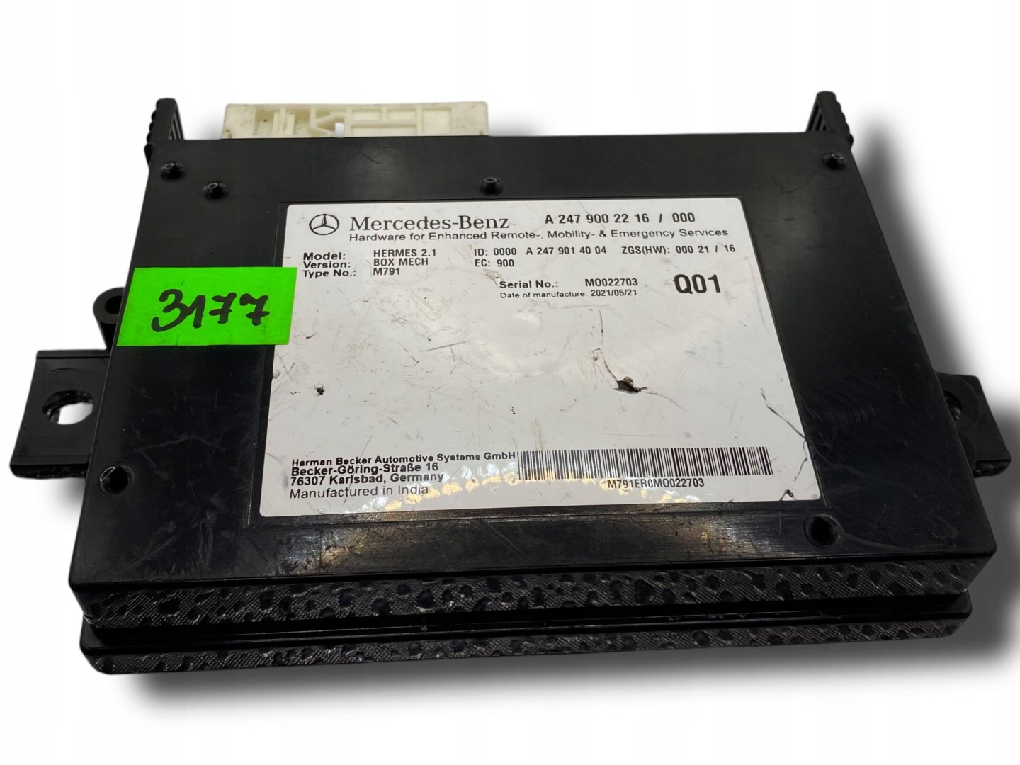 MERCEDES W247 control unit TELEMATIK A2479002216 $J