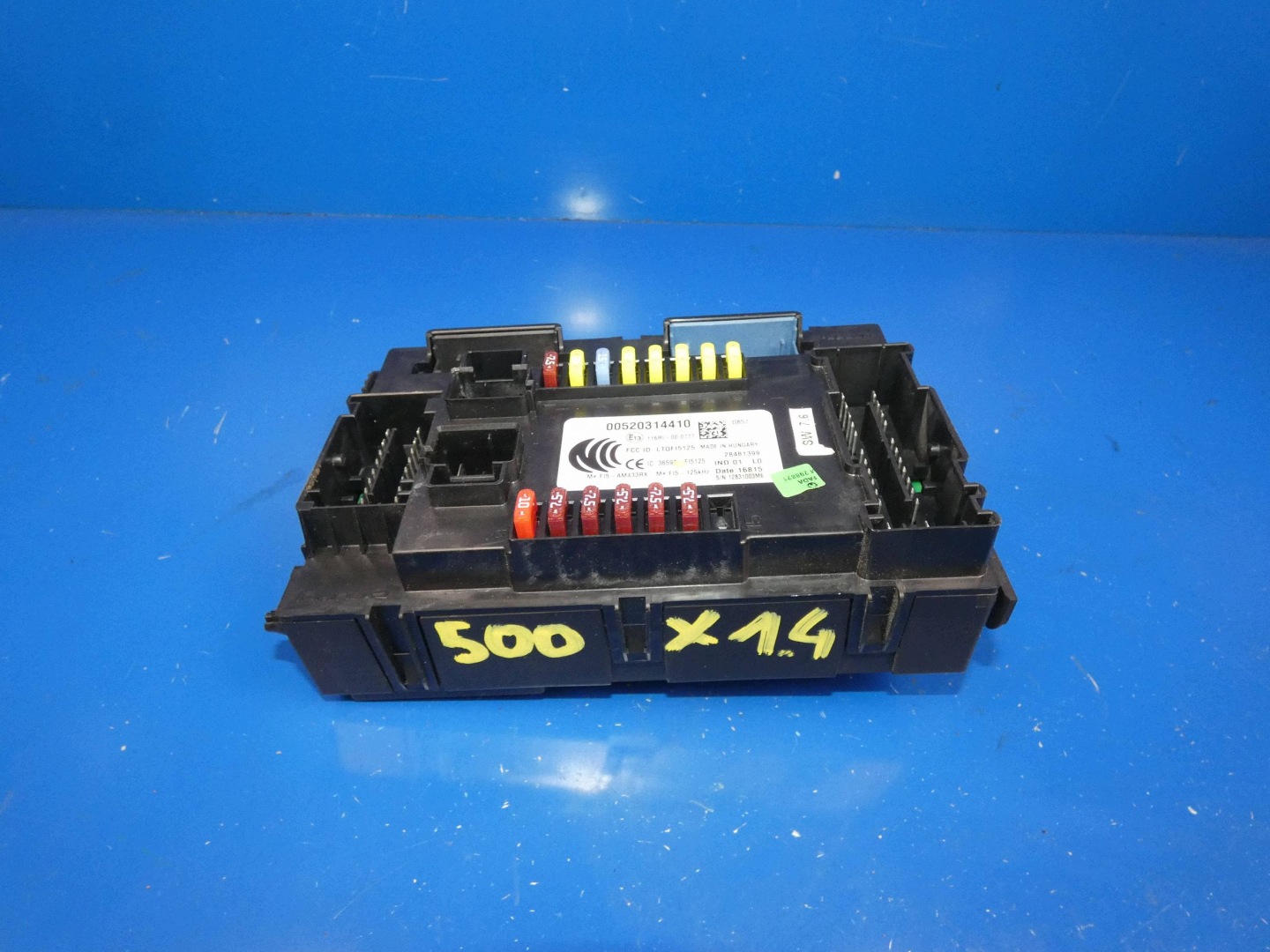 FIAT 500X JEEP RENEGADE comfort control unit compartment control unit