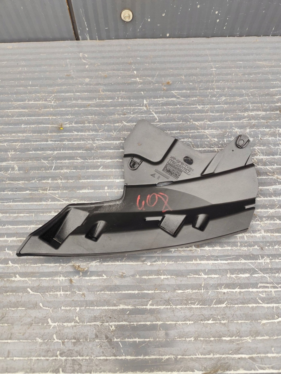PEUGEOT 408 P54 Support Support plaque Aile Avant Droite IT50480757