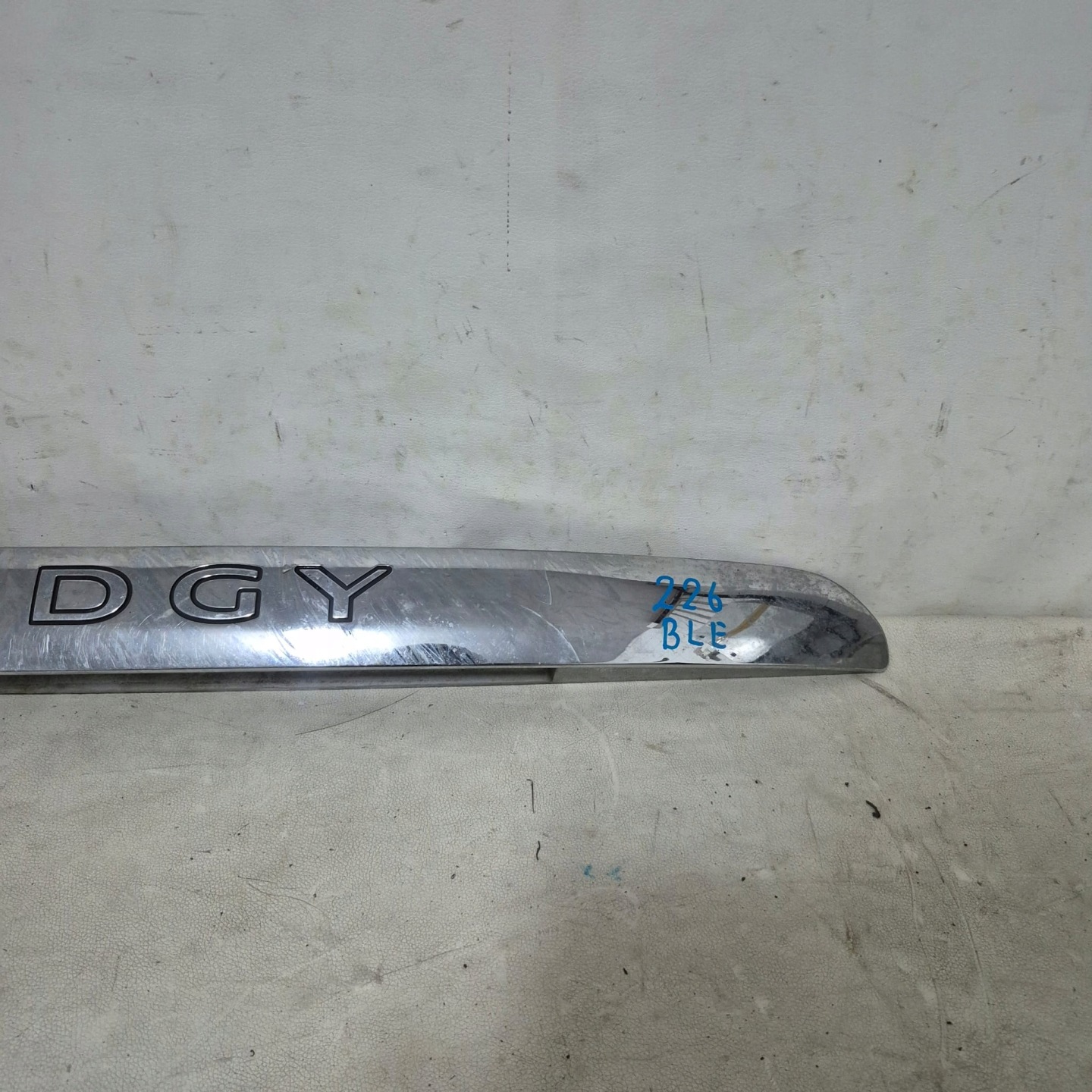 DACIA LODGY 12-17 cap moulding cap bonnet rear part
