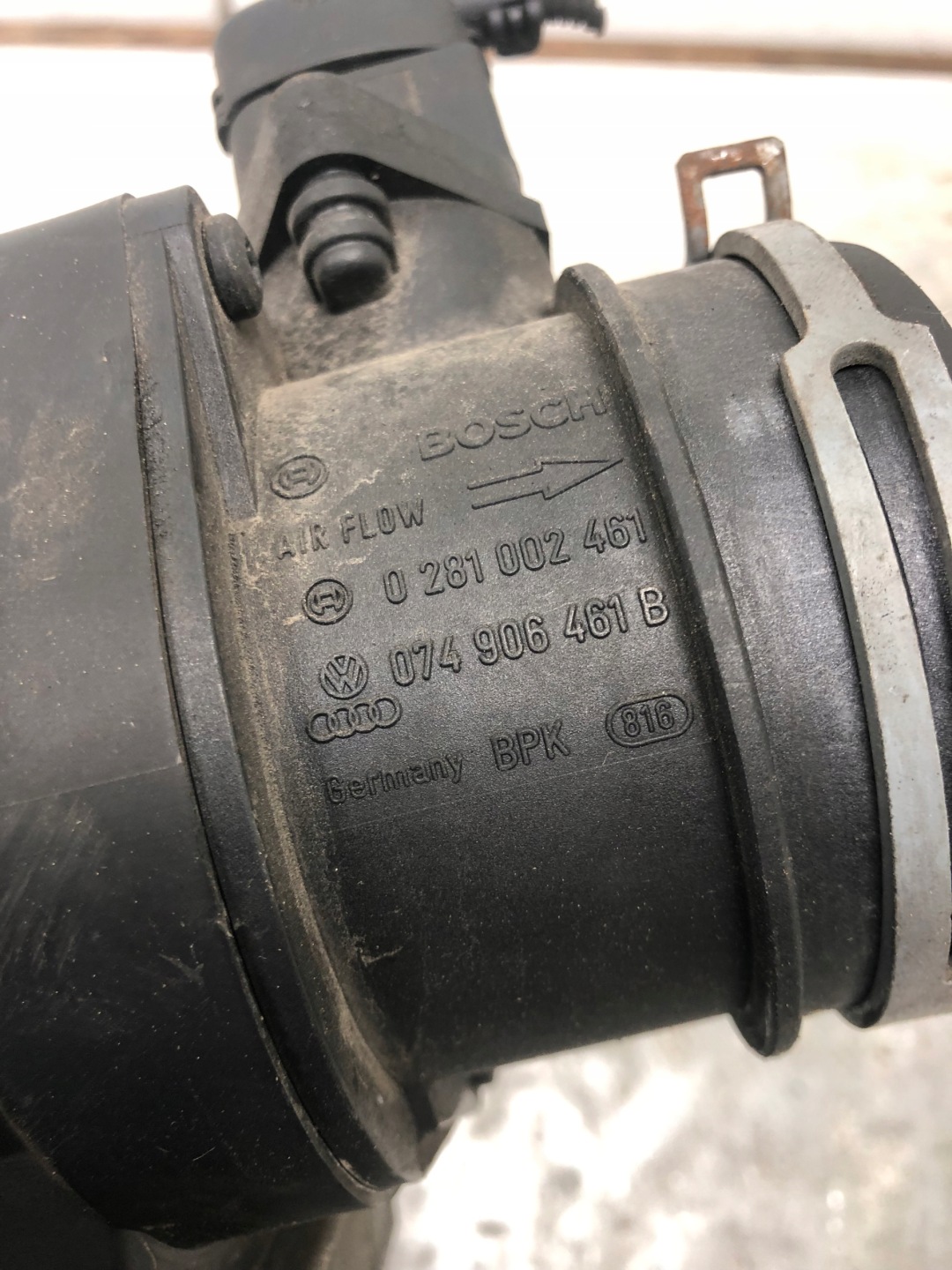 Gehäuse filter luft VW 3C0129607AG