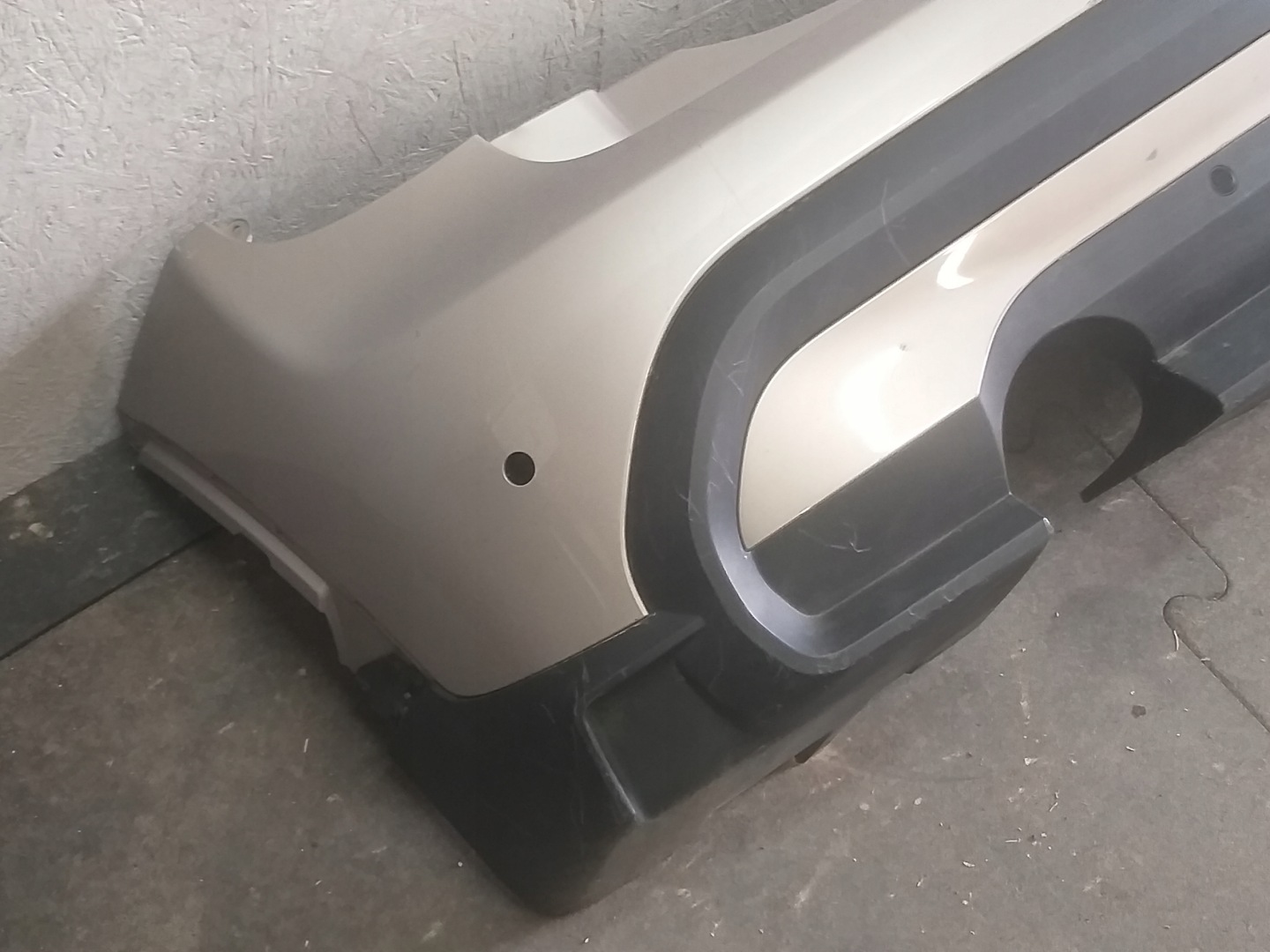 bumper rear part MINI COOPER F55 LIFT