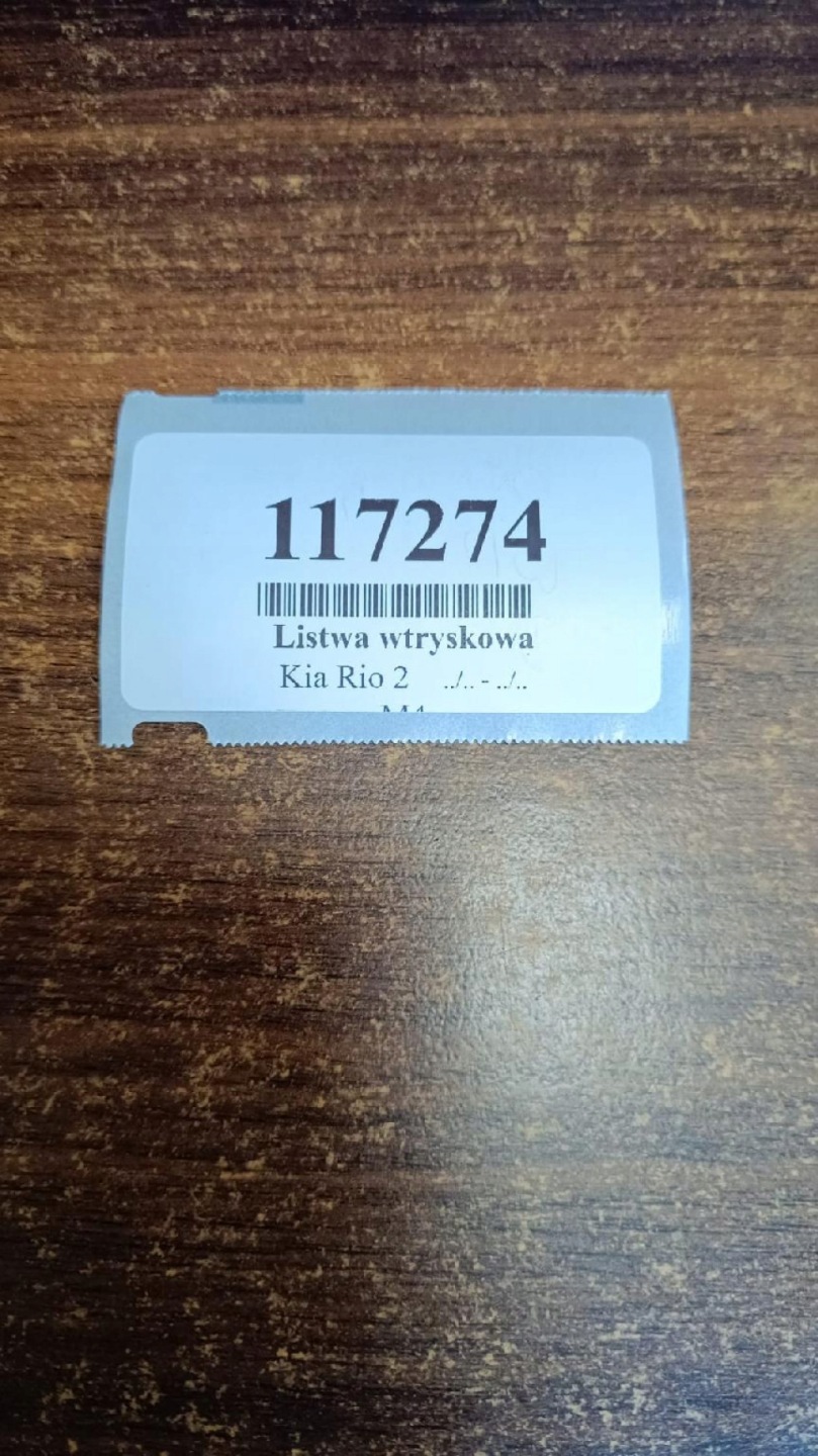 KIA RIO 2 1.4 Rampe injection Injecteurs
