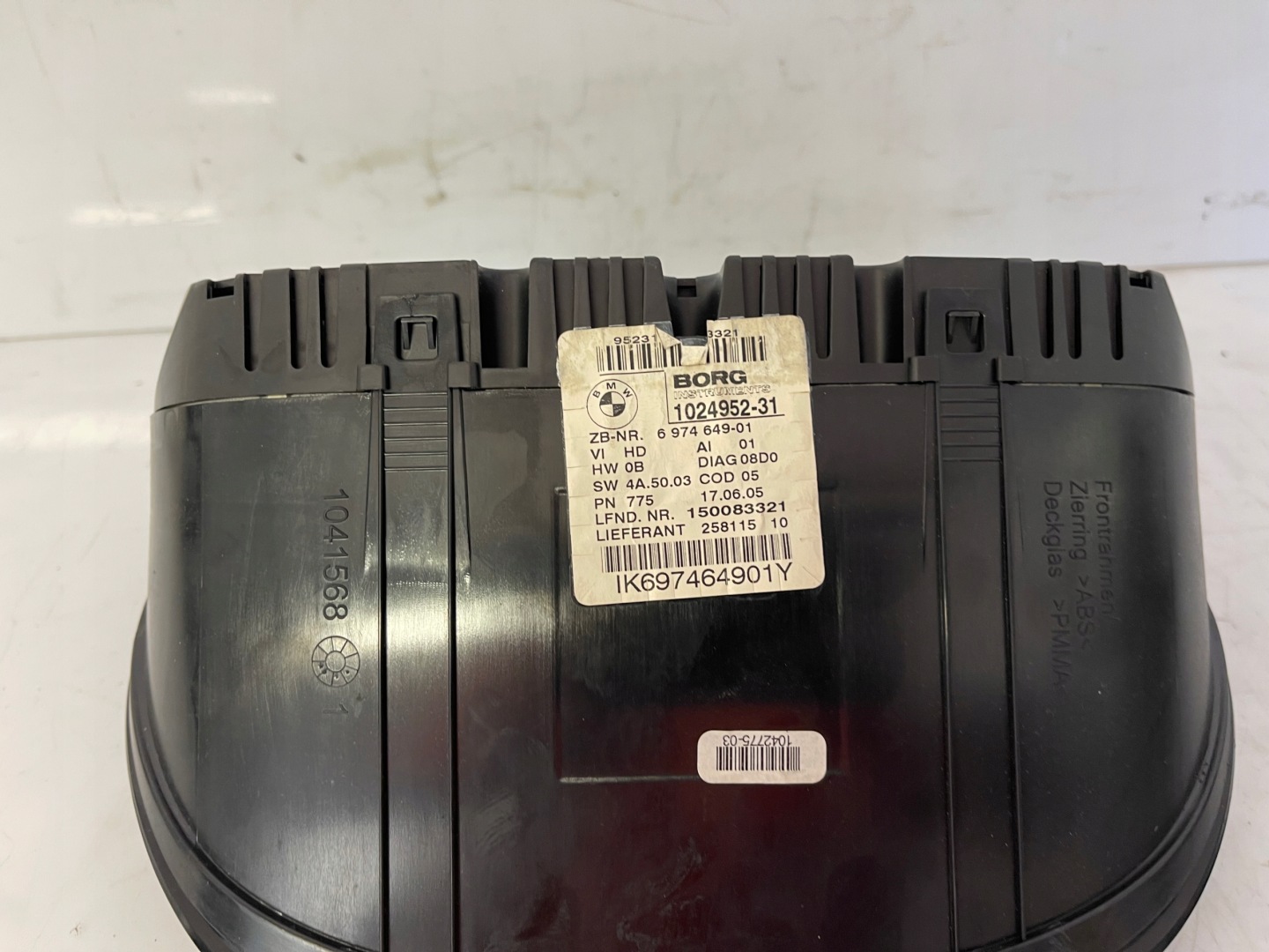 dials clock BMW 1 E87 2,0D EUROPA 6974649