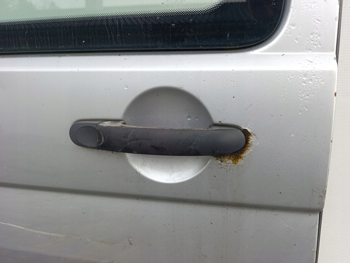 door sliding VW T5 T5 lift side right silver
