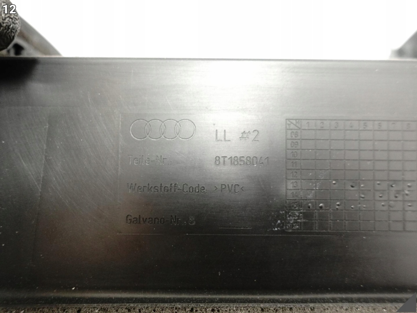 AUDI A5 S5 8T0 8T8 B8 LIFT 11-16 dashboard instrument panel cockpit console EU 24A