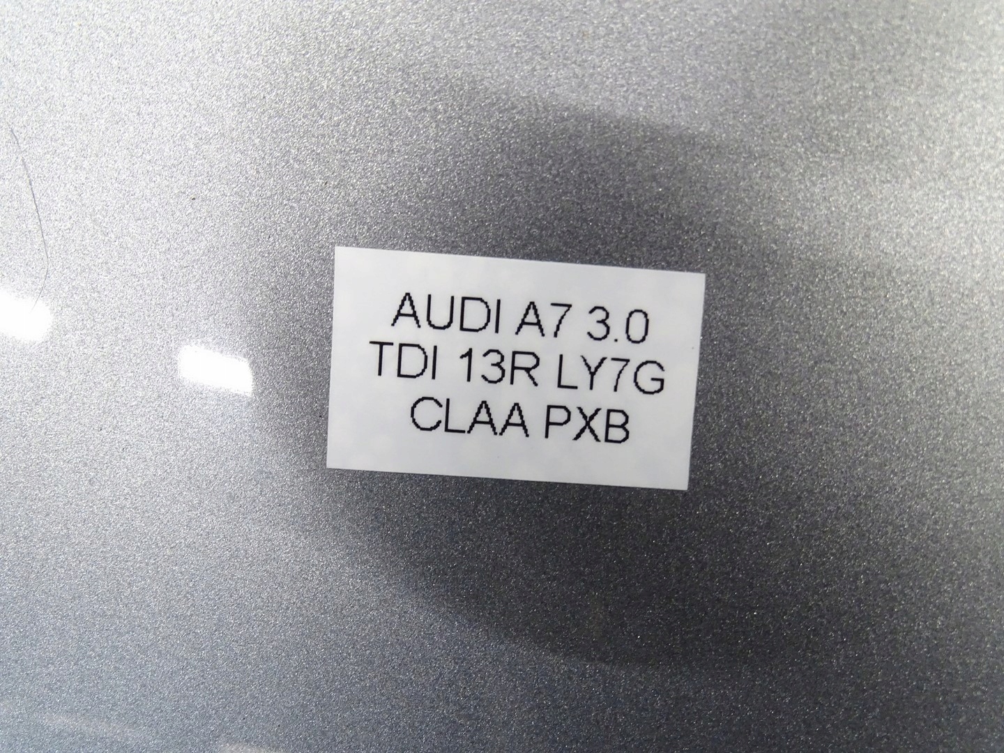 door right rear part right rear. AUDI A7 S7 4G 10- LY7G