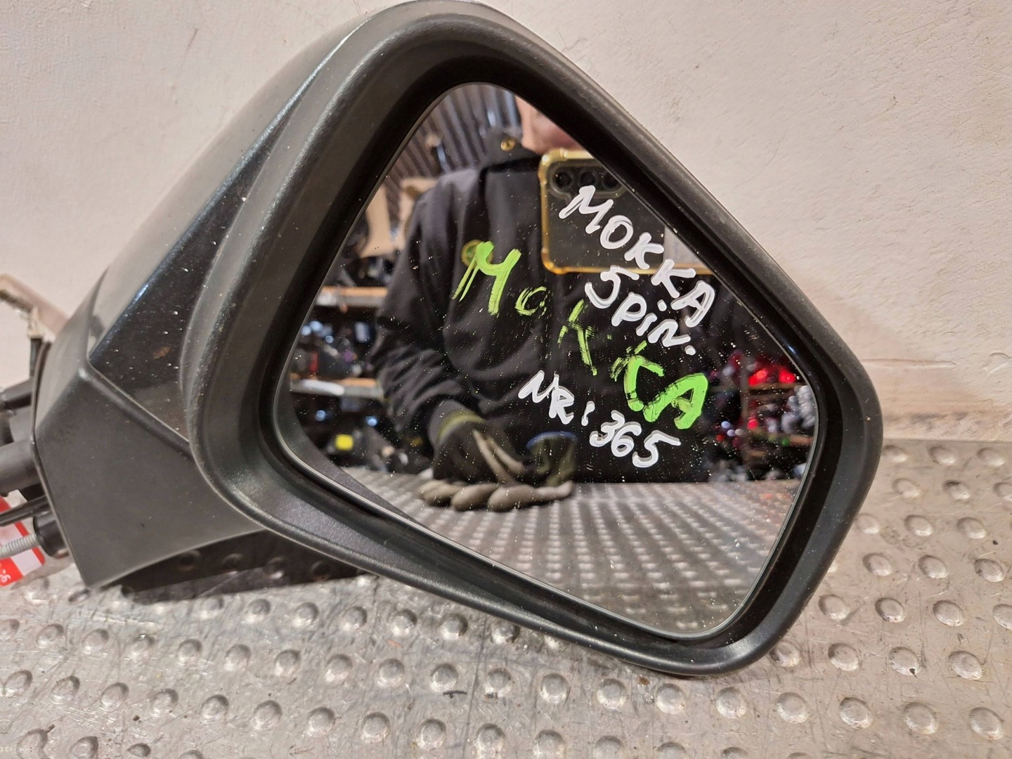 mirror exterior right 5 PIN OPEL MOKKA A 12
