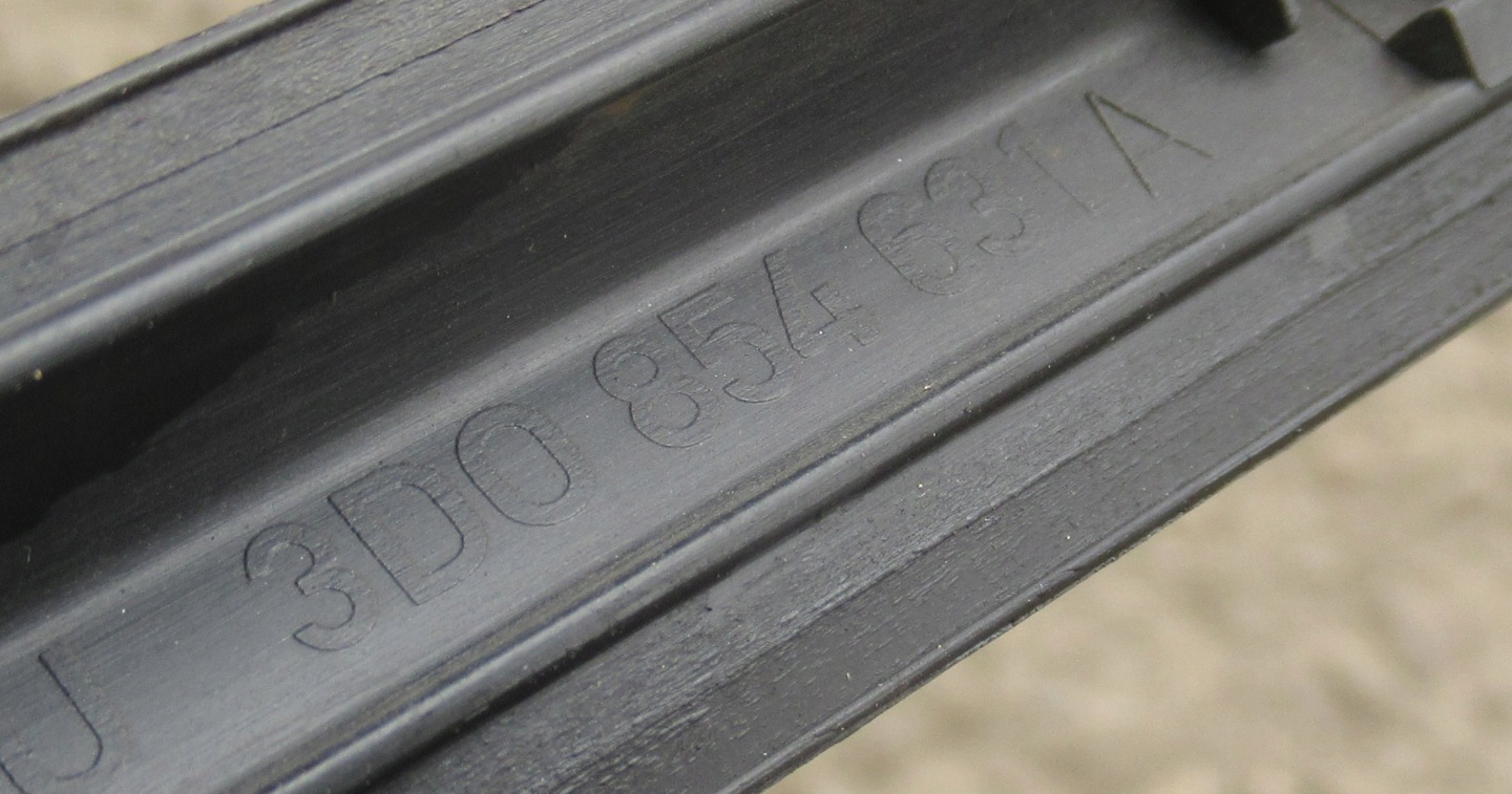 VW PHAETON 06R moulding of the threshold front left