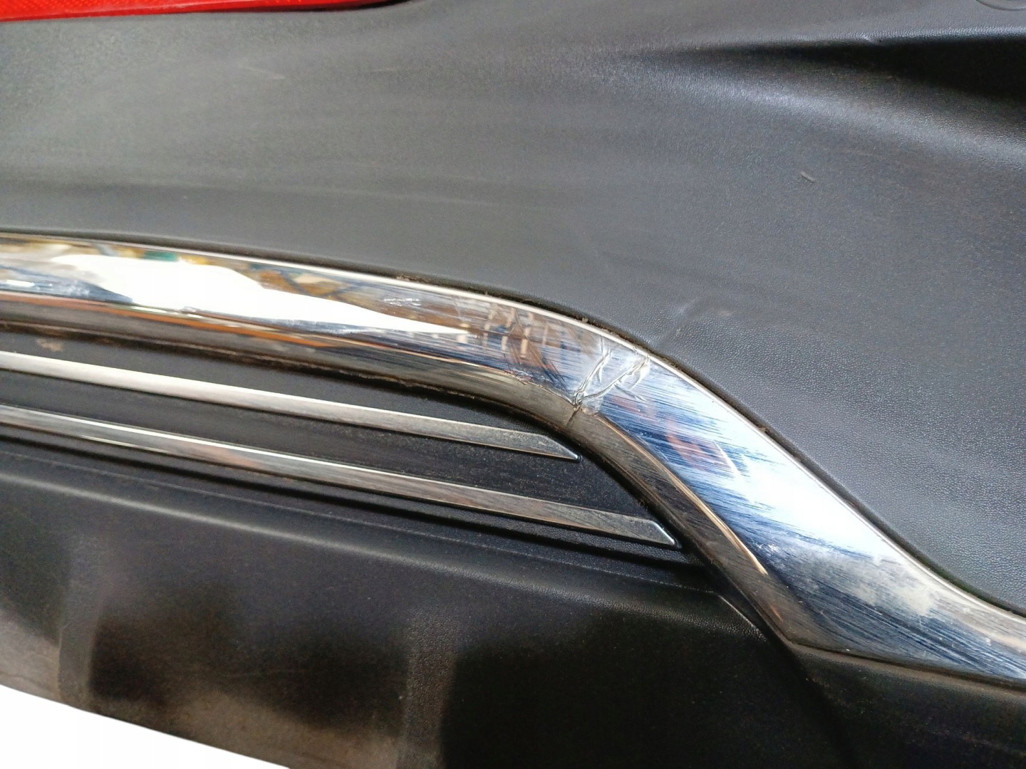 bumper rear part MERCEDES EQA H243 W243 LAK: 191