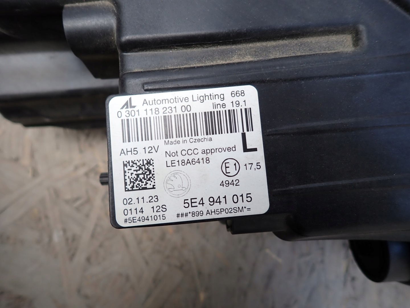 light left REFLEKTOR left FULL LED SKODA OCTAVIA 4 IV 5E3 NX3 NX5 2020-2024