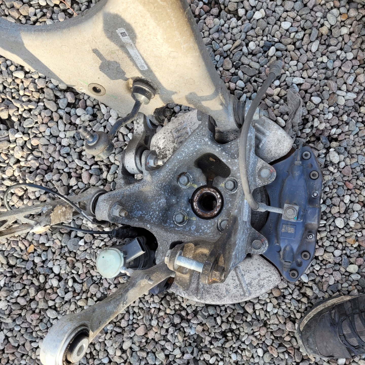 swing left rear part TESLA MODEL X complete