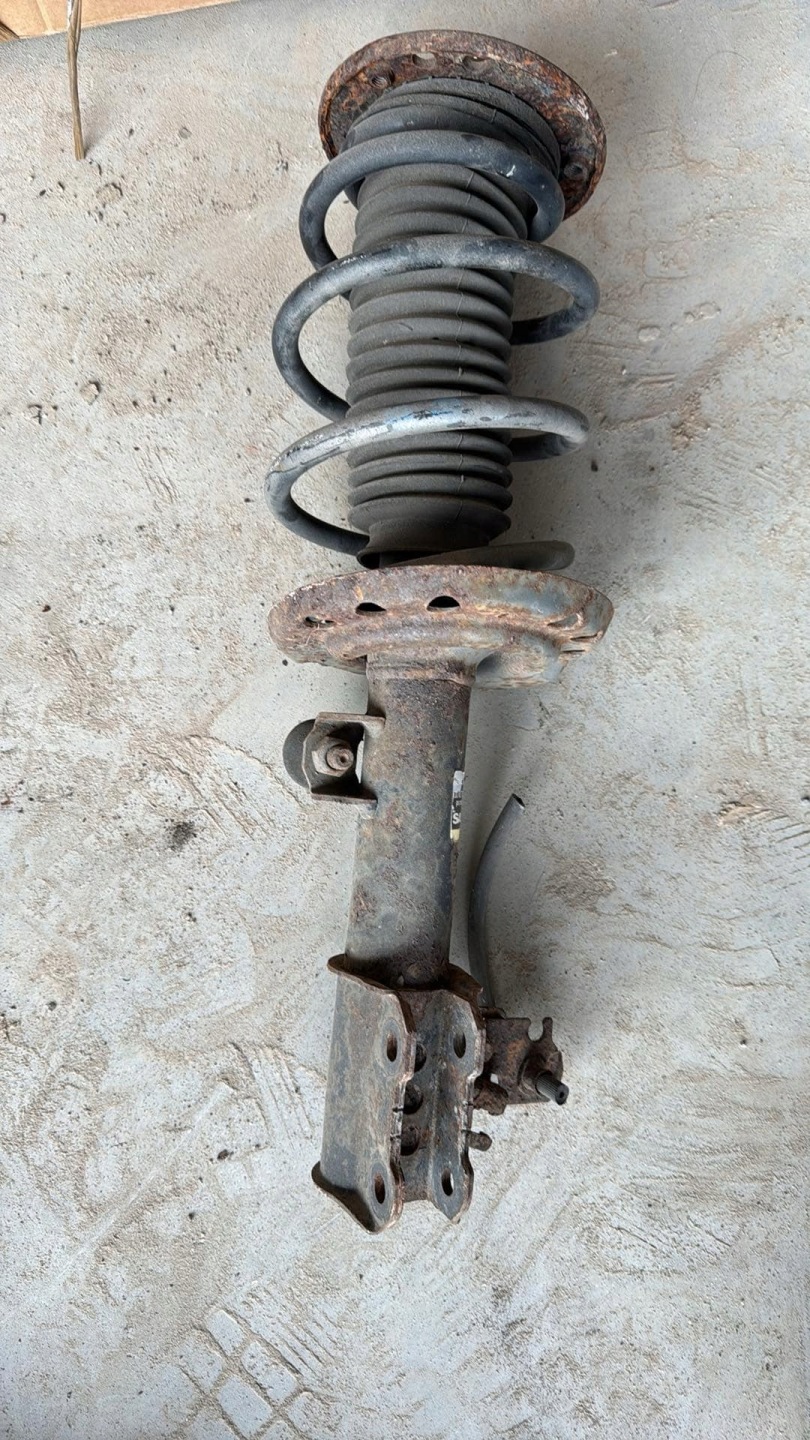 McPherson shock absorber spring SAAB 9-3 II 93 front front 12794614