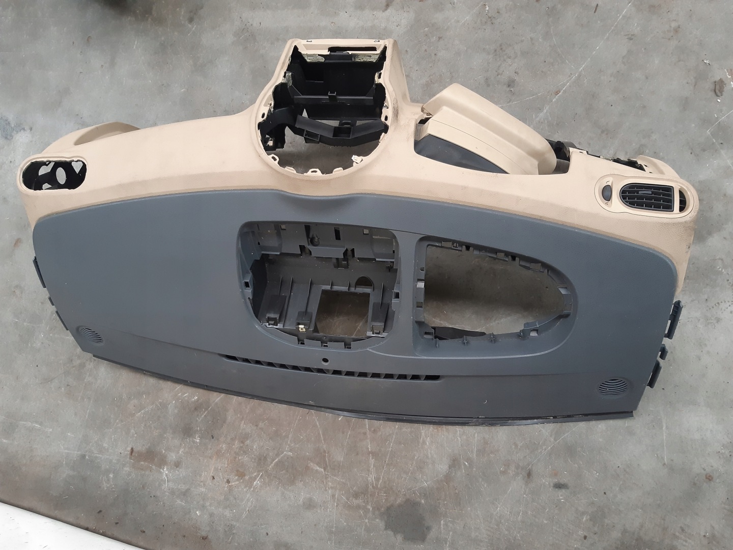 dashboard panel airbags tension belts adjusters sensor kpl Renault Modus