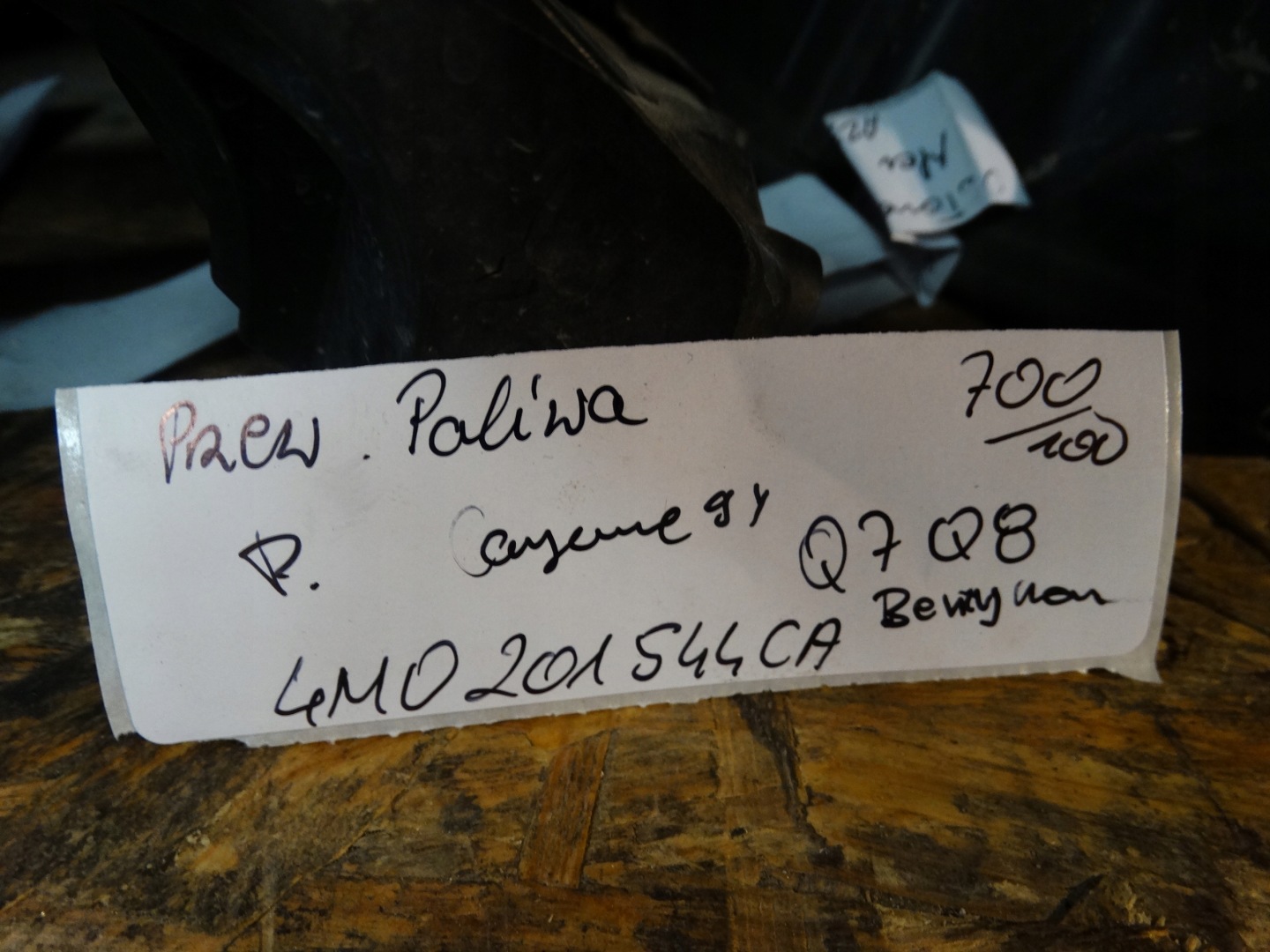 hadice paliva PORSCHE CAYENNE 9Y AUDI Q7 Q8 1