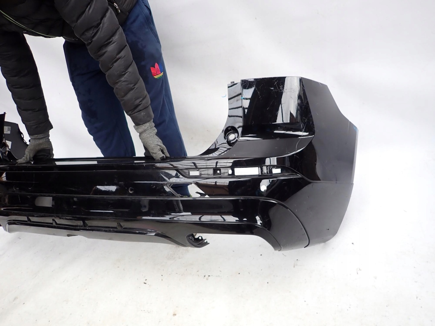 VOLVO XC60 II 2 R-design 17-21 bumper rear part rear 4XPDC