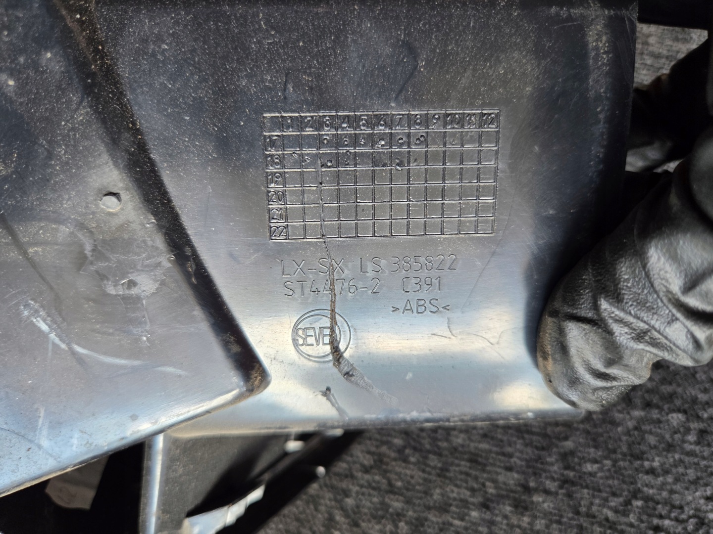 grid air conditioning devices Fiat Ducato IV ST4476-2