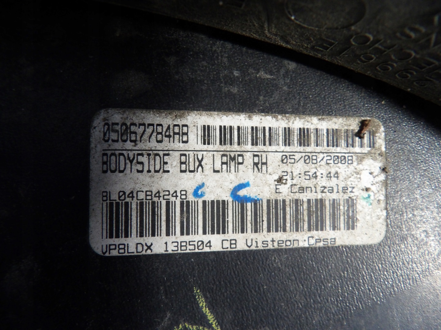 Dodge Journey light rear right 05067784AB