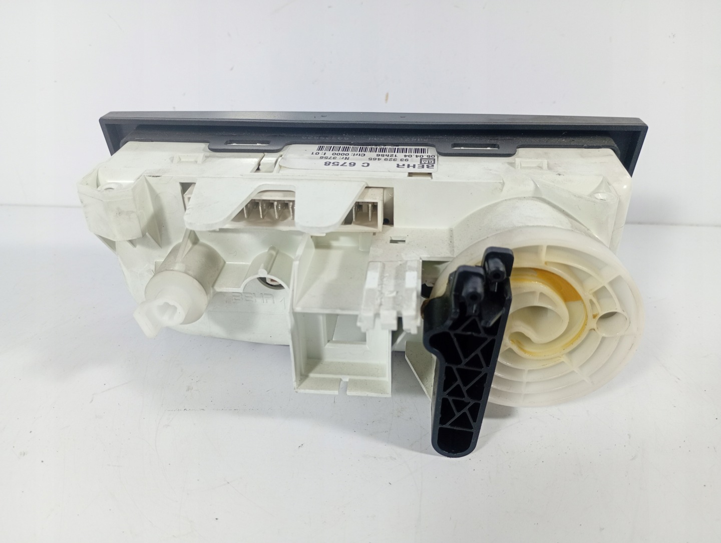 Opel MerivaA FL 03-10 REGULACJA PANEL Controllo riscaldamento BOCCHETTE 93329465
