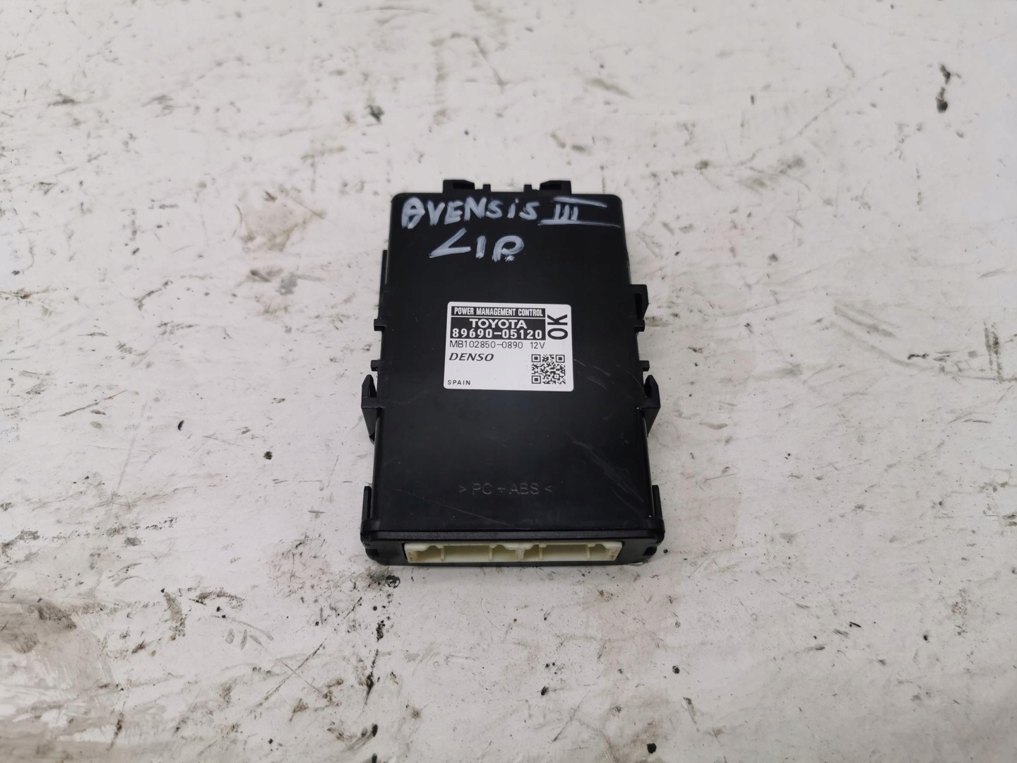 module control unit TOYOTA AVENSIS T27 III 89690-05120
