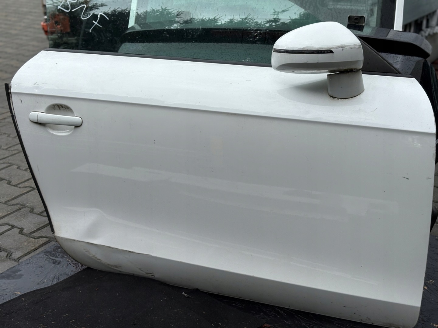 door right right front front AUDI TT 8J colour LY9C complete +mirror