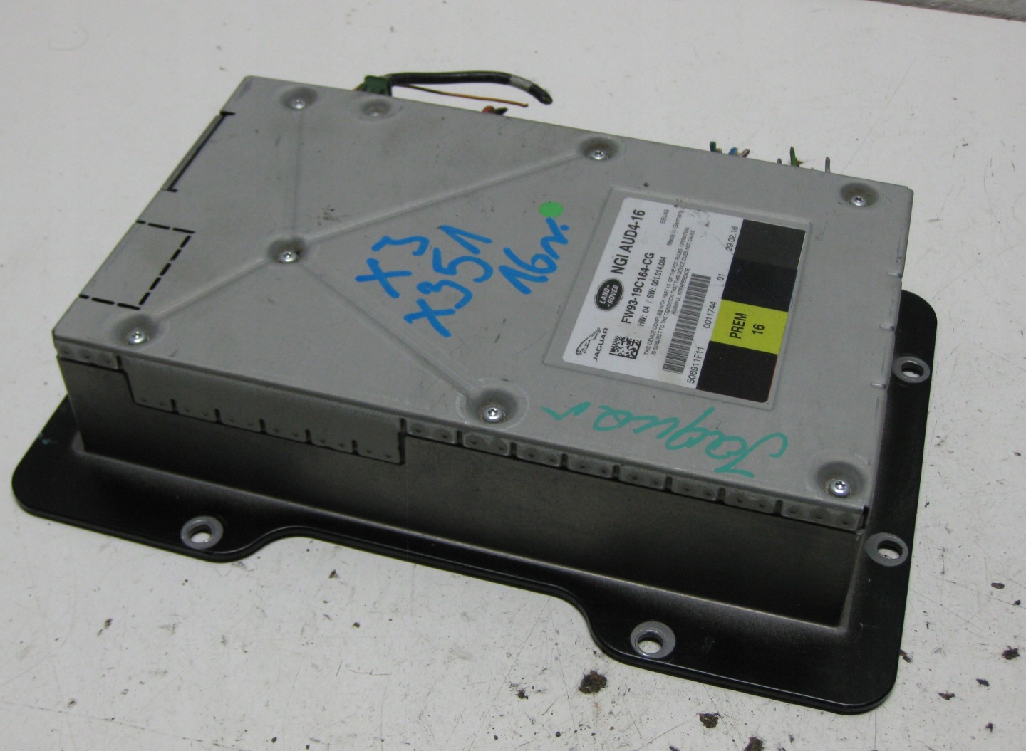 JAGUAR XJ X351 FL 16R module amplifier FW93-19C164-CG