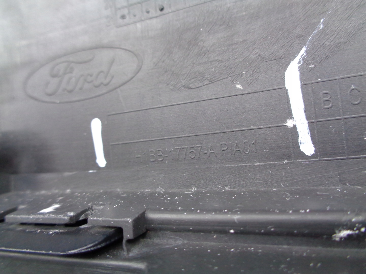 front bumper FORD FIESTA MK8 17- NR 49966
