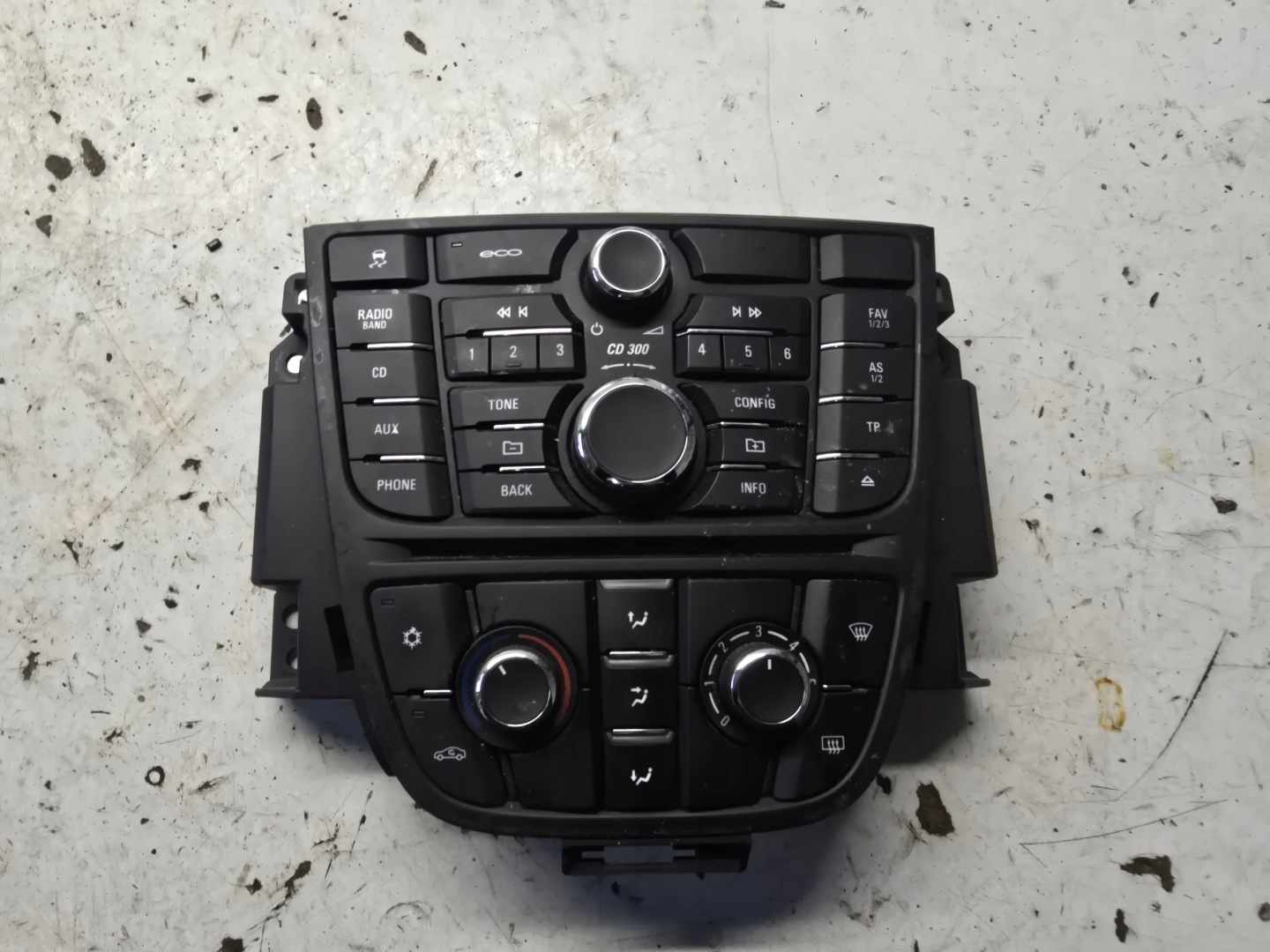 OPEL ASTRA J IV 4 PANEL RADIA BOCCHETTE PRZYCISKI CD 300 13360090