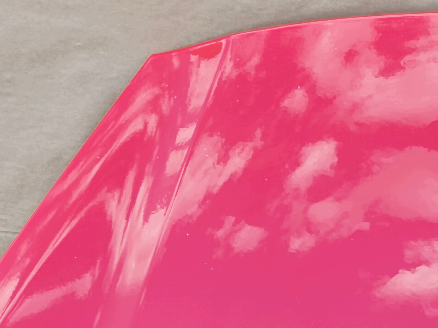 FORD FIESTA MK7 LIFT 2012-2017 bonnet front RED RACE original
