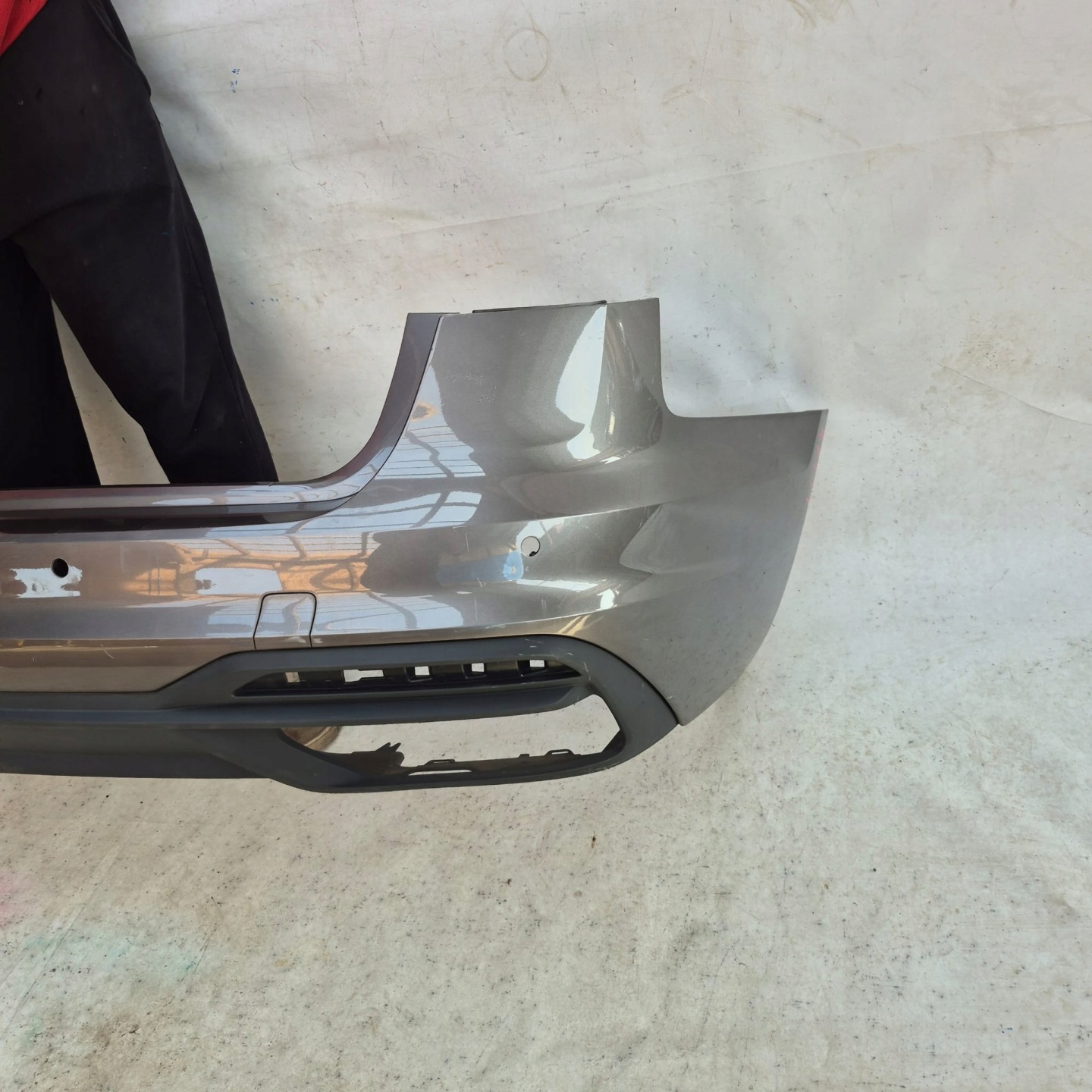 AUDI A4 B9 8W KOMBI LIFT 19- bumper rear part rear 4XPDC