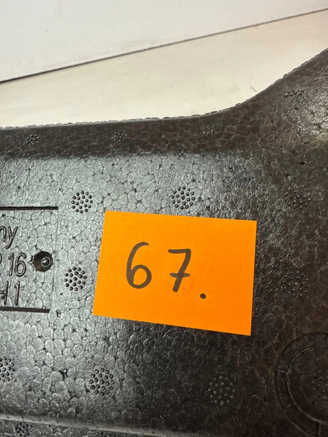 polystirene boot right Mercedes A klasa W176 AMG
