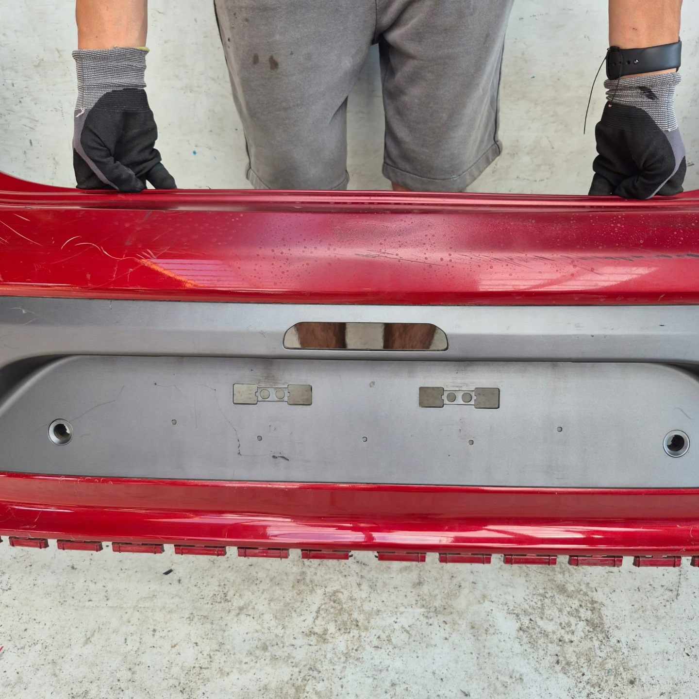 HYUNDAI IONIQ 16- bumper rear part rear PDC 86611-G2000
