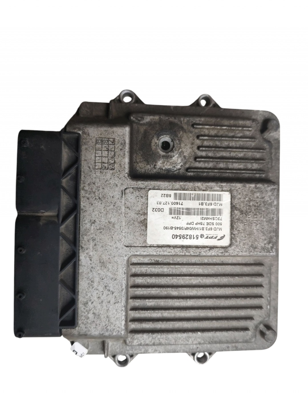 computer control unit of the engine FIAT 500 (2007-2015) 1.3 JTD 75KM 51829540