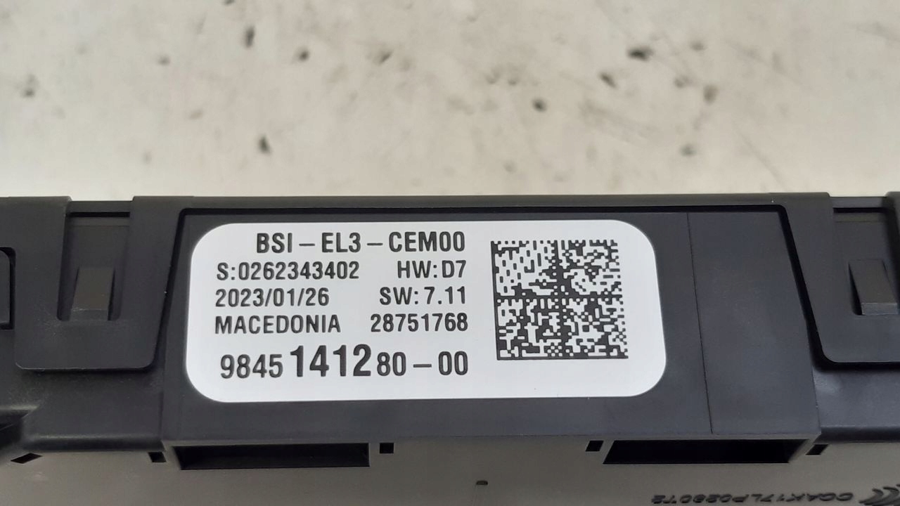 modulo BSI Scatola Opel Corsa F