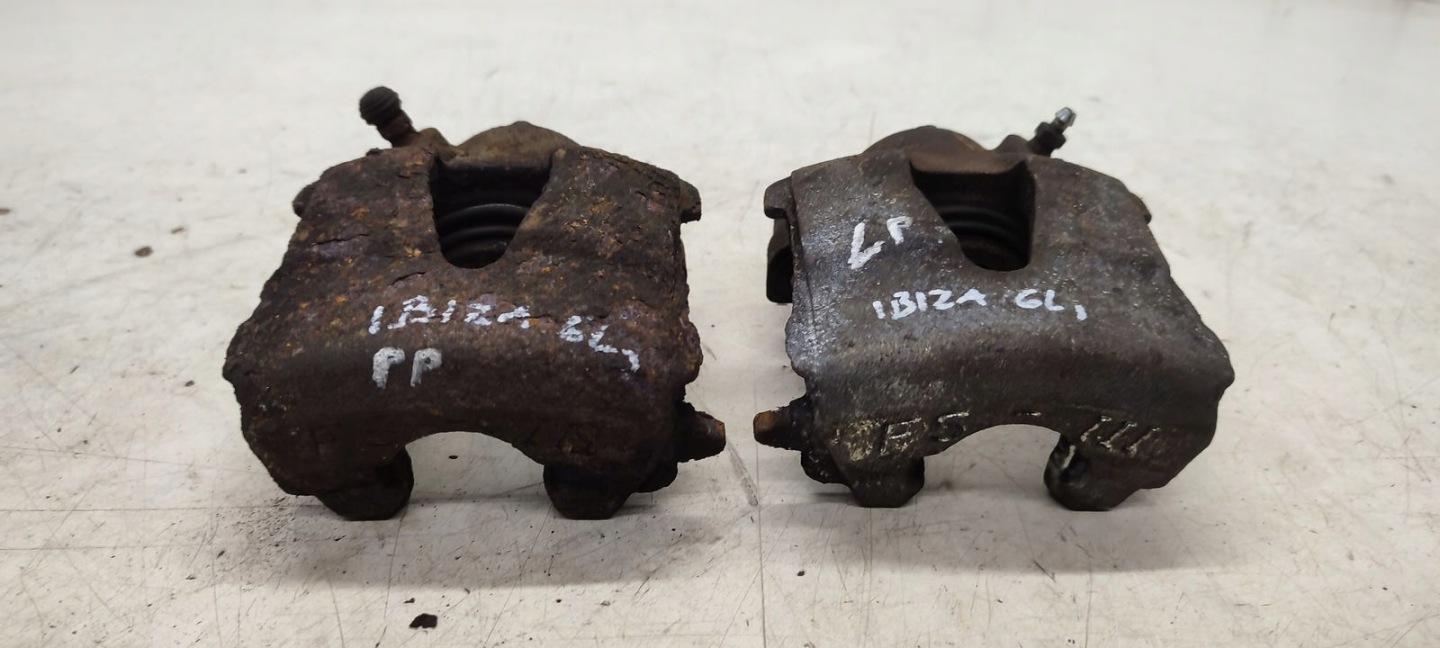 caliper front front right left Seat Ibiza 6L LIFT 5D 1,9 TDI