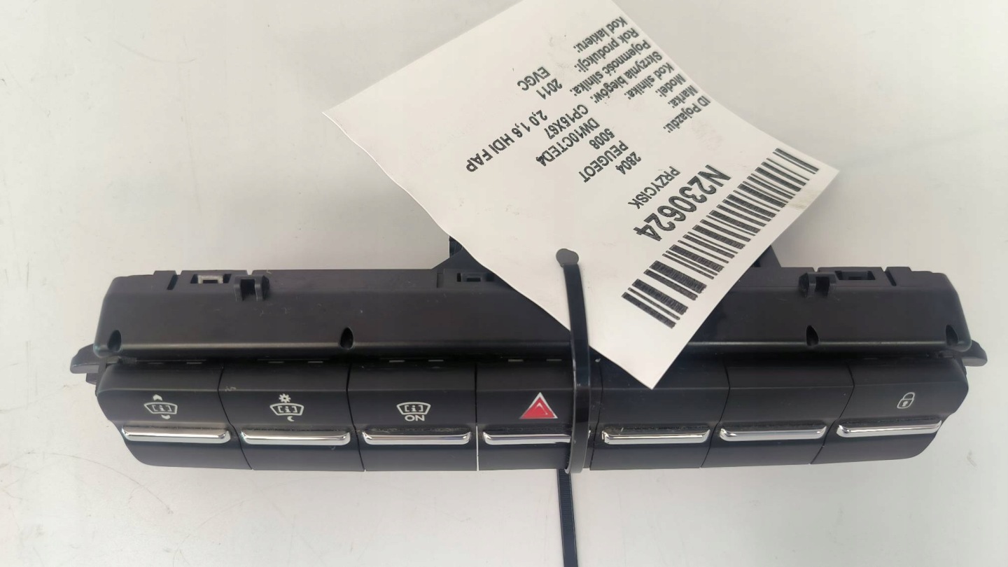 button 96672392XT PEUGEOT 5008