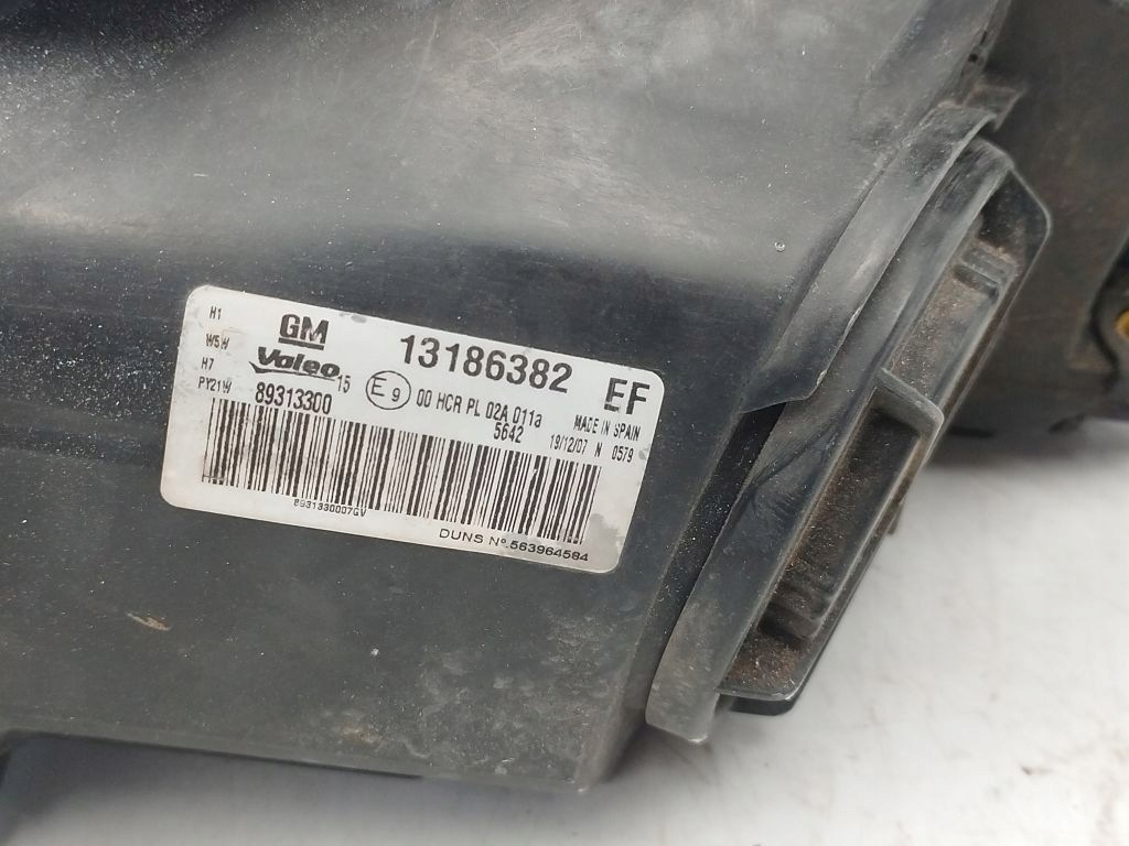 Opel Corsa D light right front front 13186382
