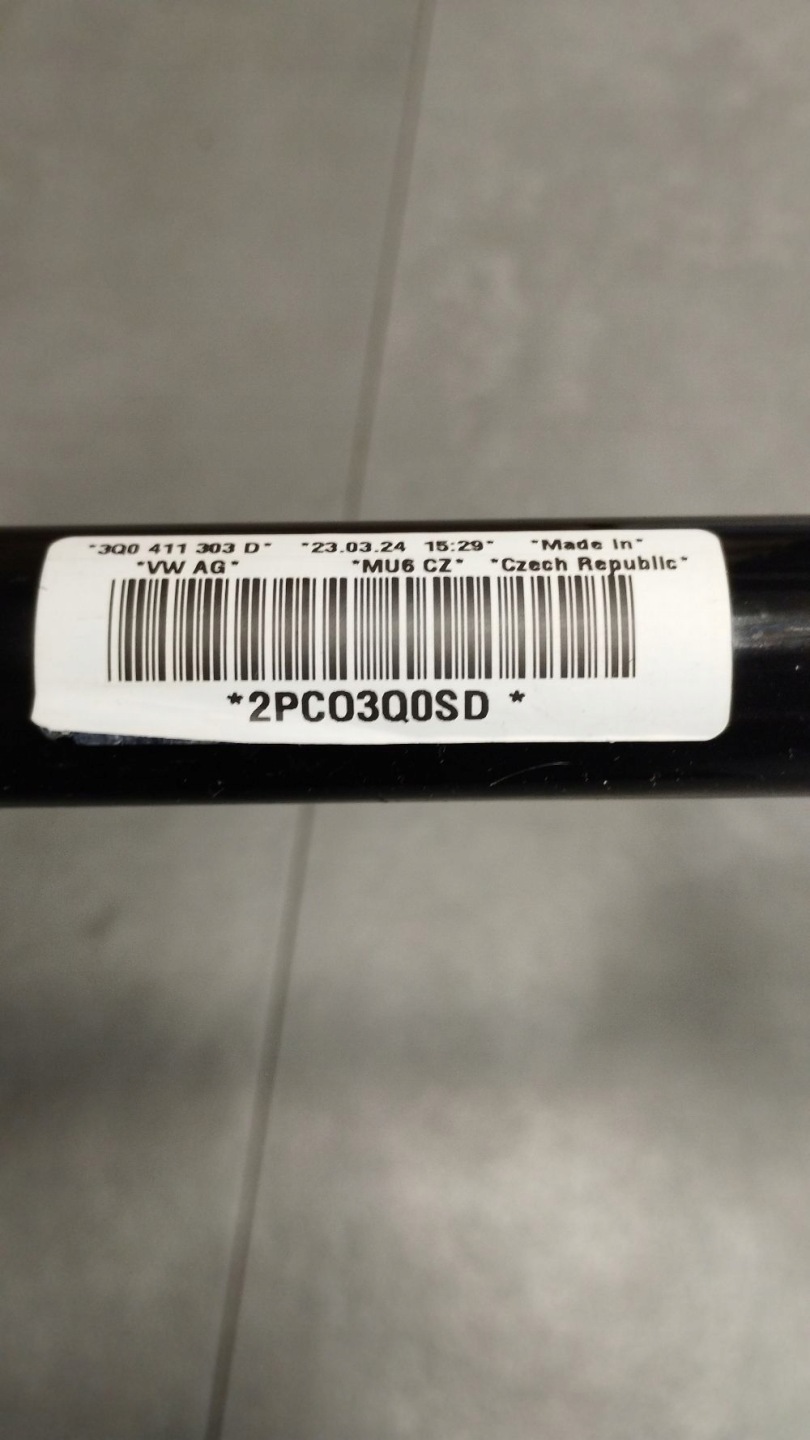 Cupra Formentor Stabilizator front bar 3Q0411303D