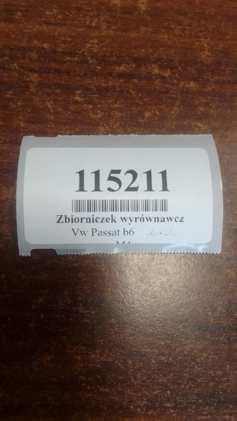 VW PASSAT B6 Réservoir eau 1K0121407A