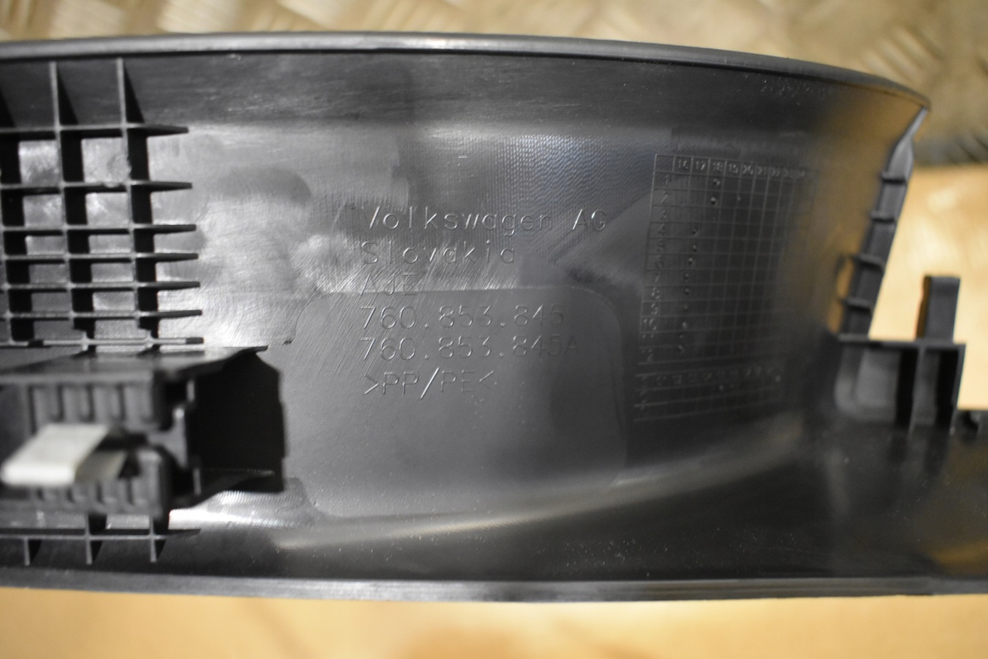 IDEALNA moulding threshold left PORSCHE CAYENNE 9Y TURBO 1