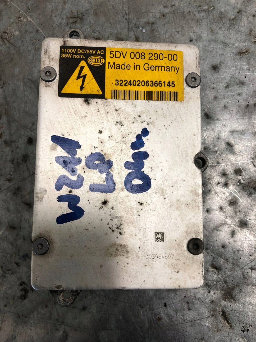 control unit XENON left front MERCEDES W211 5DV008290