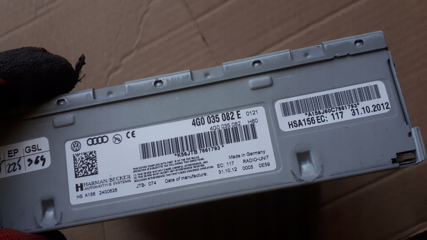 S6 C7 4G A6 module TUNER radio 4G0035082E S4 B8