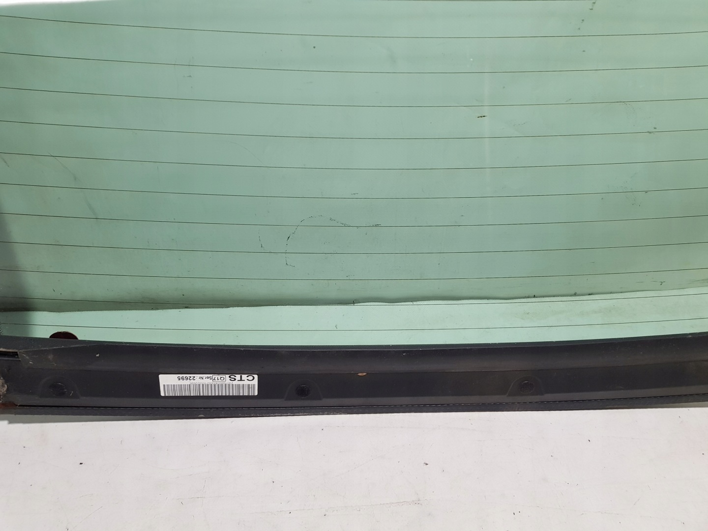 MERCEDES SL R230 W230 ABLAK hátso far
