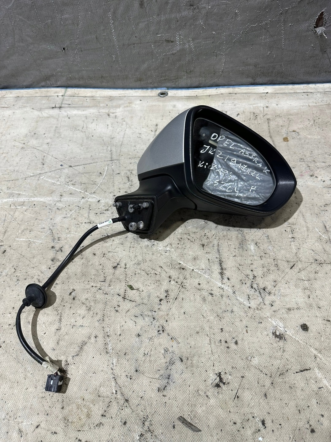 mirror right 5PIN OPEL ASTRA K KOMBI 2019R.